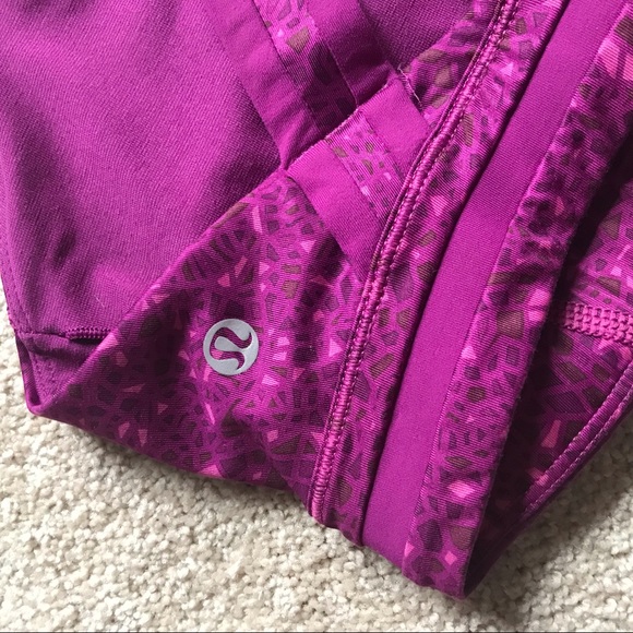 Lululemon Rack Pack bra, purple pink size 4 - Picture 7 of 8